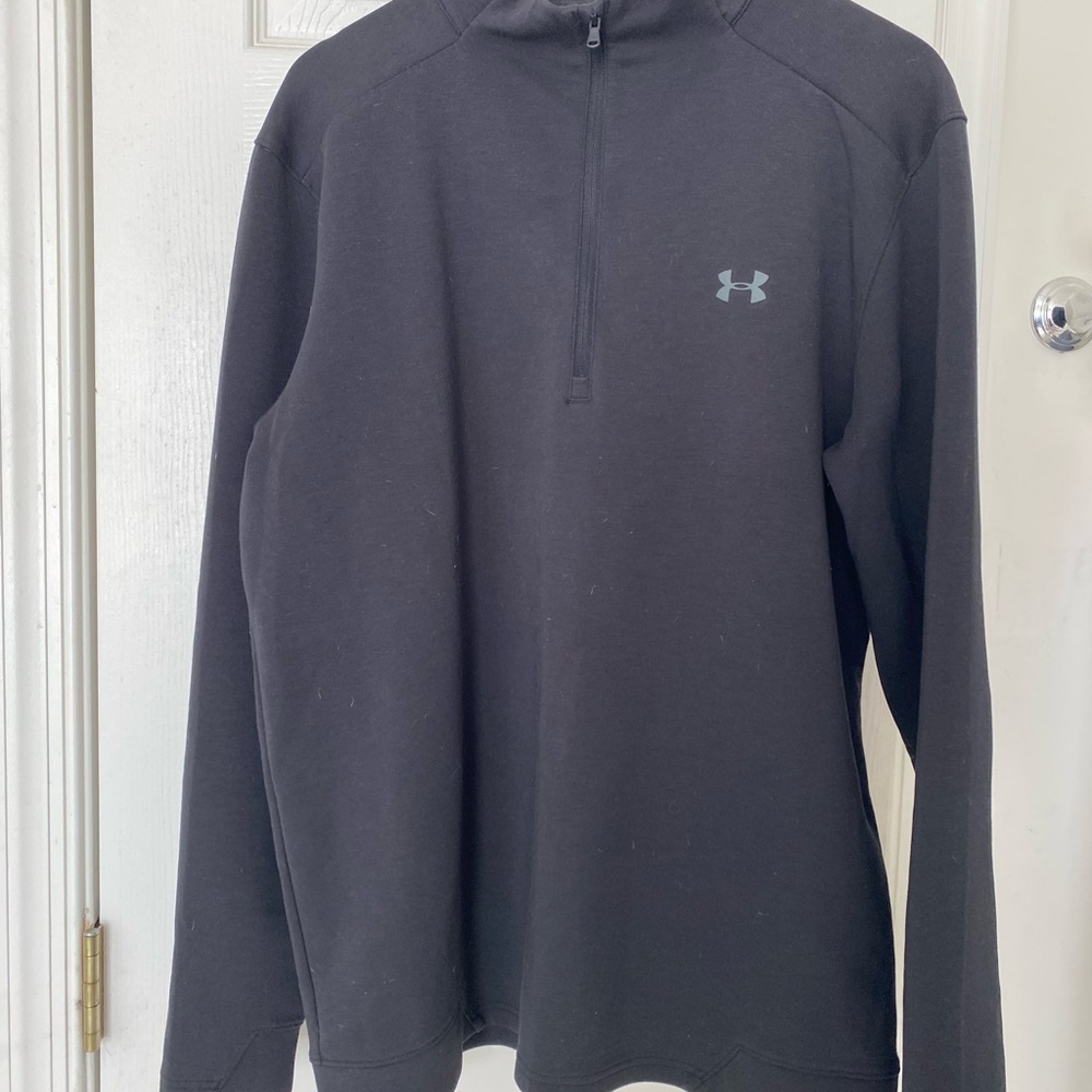 Under Armour Black Quarter-Zip Sweatshirt
